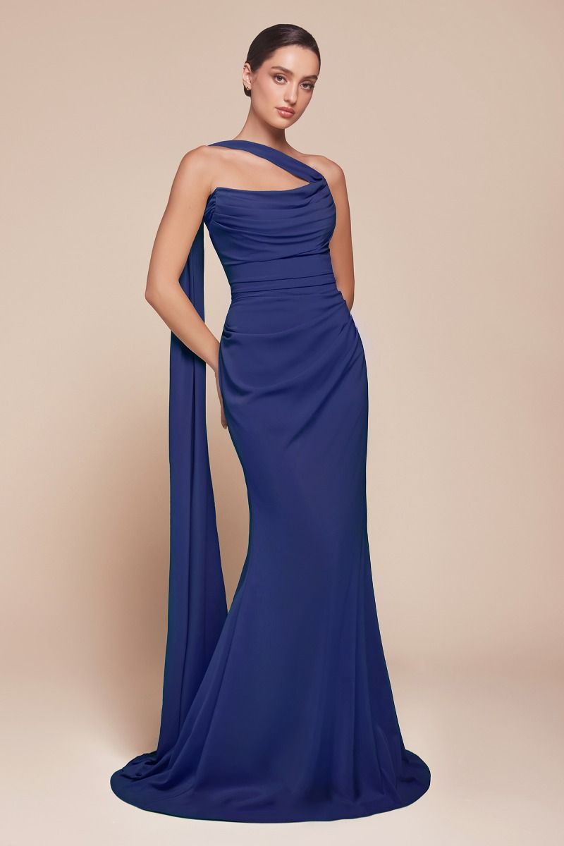 Vestido de Chifón con Lazo. (Varios Colores)