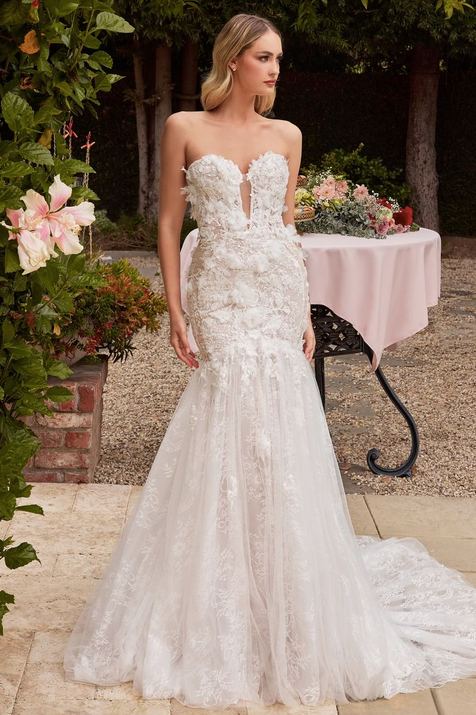 Vestido de Novia con encaje sin – Boutique Maria Regna