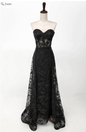 Vestido de Recto con Sobrefalda con Escote de Corazón (Varios Colores)