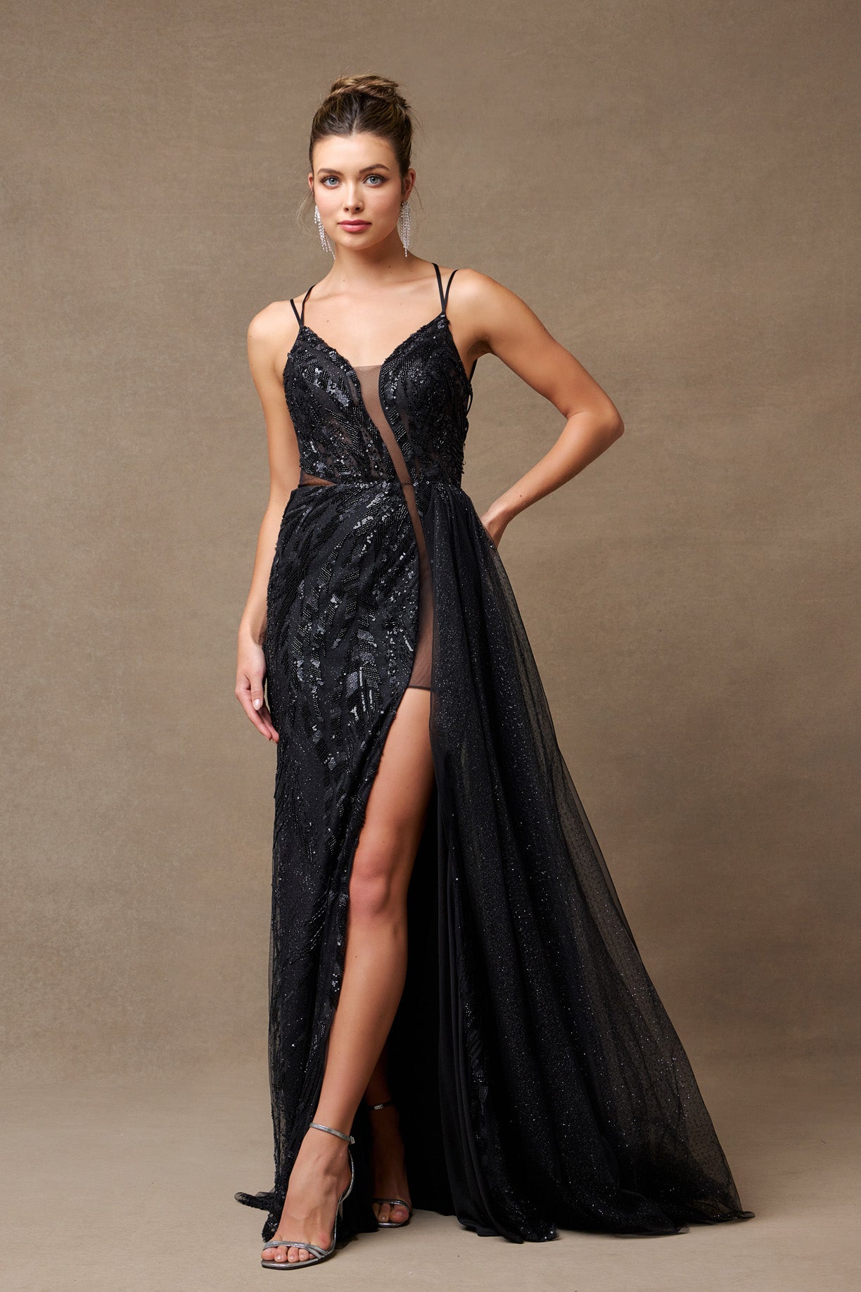 Vestido Negro Vestidos De Fiesta Corte Sirena 2019 Encaje Vestidos