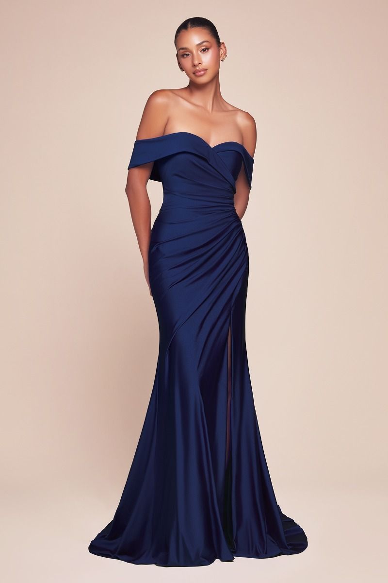 Vestido Con Hombros Estirados de Spandex (Varios Colores)