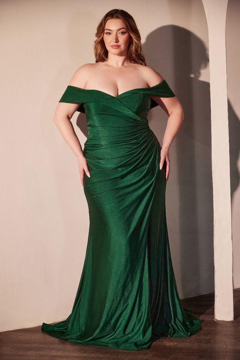 Vestido Curvy Conn Hombros Estirados de Spandex (Varios Colores)