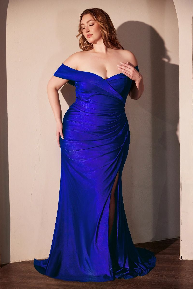 Vestido Curvy Conn Hombros Estirados de Spandex (Varios Colores)
