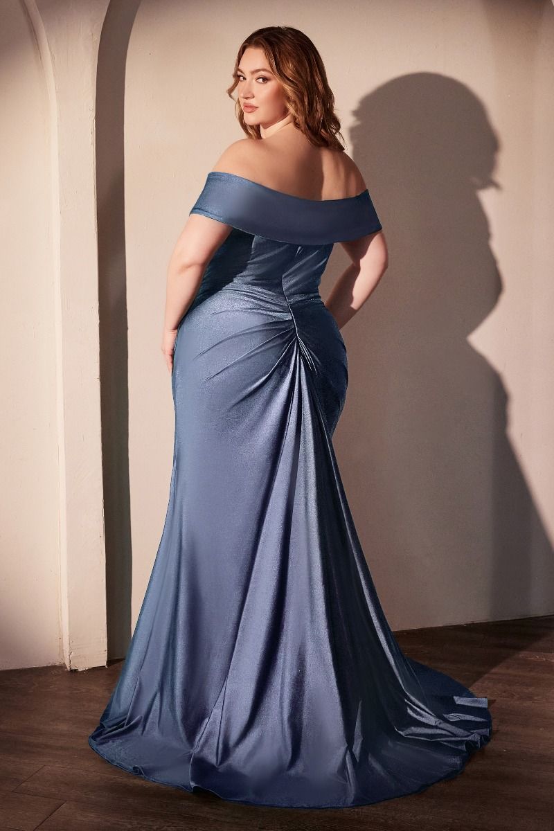 Vestido Curvy Conn Hombros Estirados de Spandex (Varios Colores)