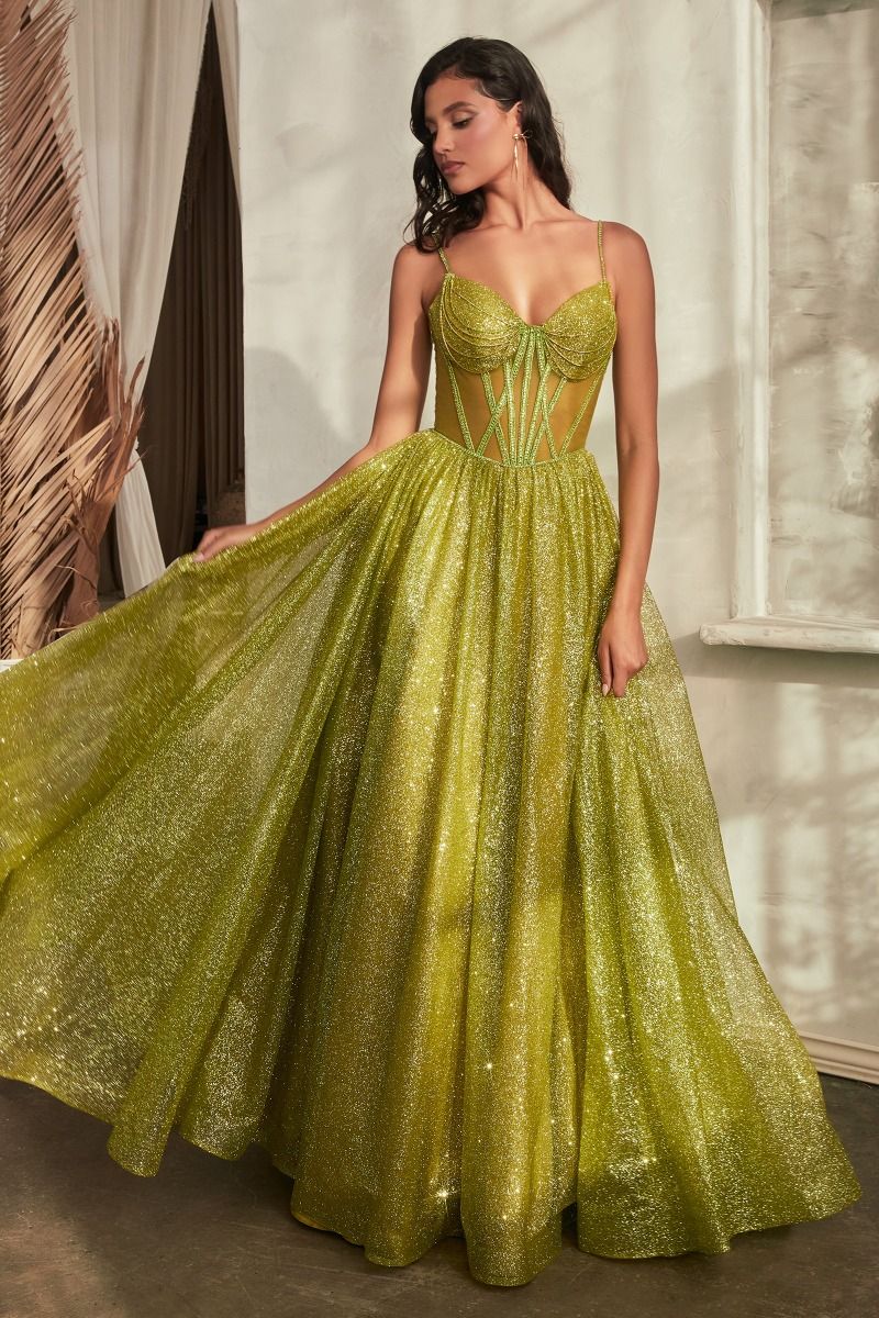 Vestido de Baile Brillante. (Varios Colores)