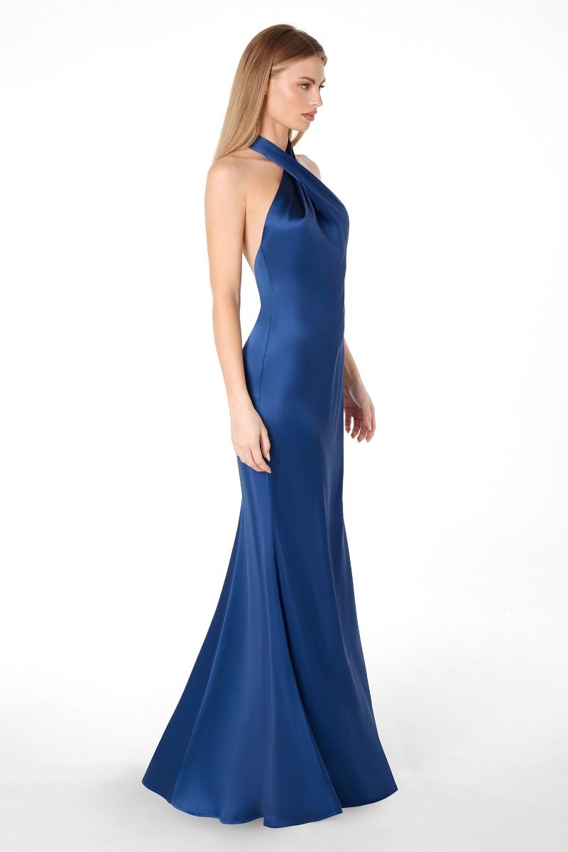 Vestido Corte Sirena con Tirantes Cruzados (Varios Colores)