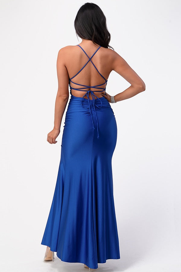 Vestido Sattín de Licra