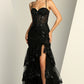 Vestido con Corse, tirantes y capas (Varios Colores)