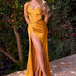 Vestido Corsé de Satén Conn Un Hombro (Varios Colores)
