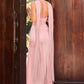 Vestido y Faja de Satén Sin Tirantes (Varios Colores)