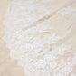 Velo de Novia de Tul Bordado, Color Off White