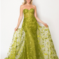 Vestido de Recto con Sobrefalda con Escote de Corazón (Varios Colores)