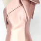 Vestido Corte  de sirena con un solo hombro. (Varios Colores)