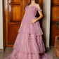 Vestido Largo con hombro descubierto