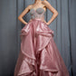 Vestido de Corsé en Capas con Cola (Varios Colores)