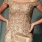 Vestido Corte Sirena Con Hombros Descubiertos (Varios Colores)
