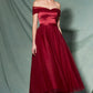 Vestido Con Hombros Descubiertos, Escote en Corazón (Varios Colores)