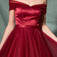 Vestido Con Hombros Descubiertos, Escote en Corazón (Varios Colores)