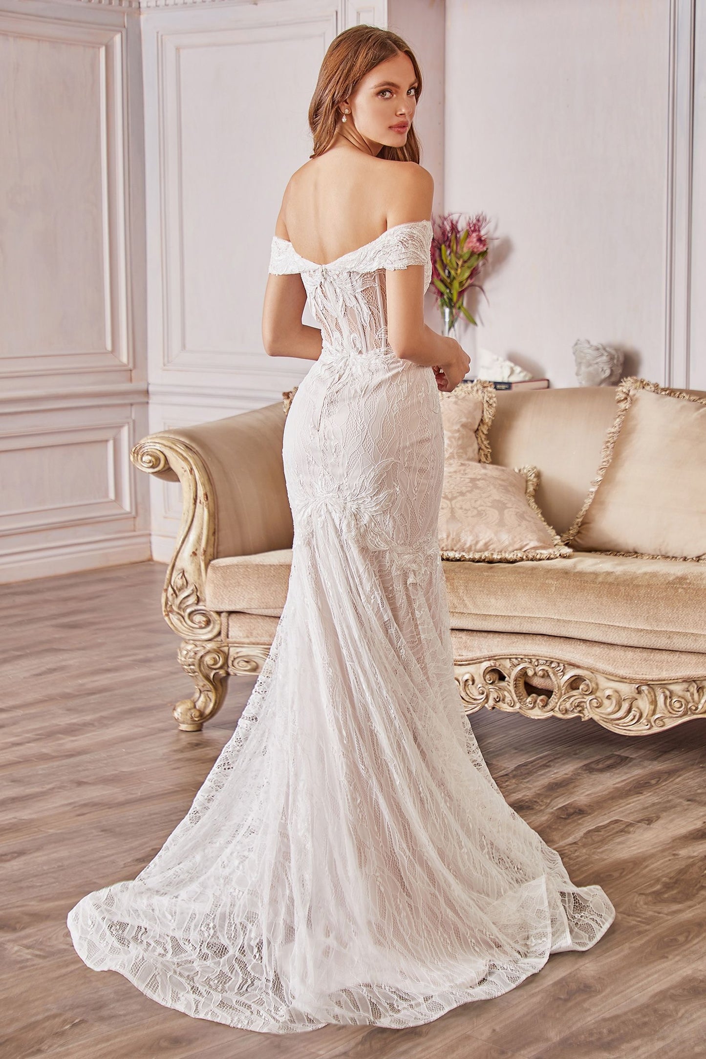 Vestido de Novia de Encaje.