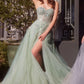 Vestido Con Corsé Sin Tirantes (Varios Colores)