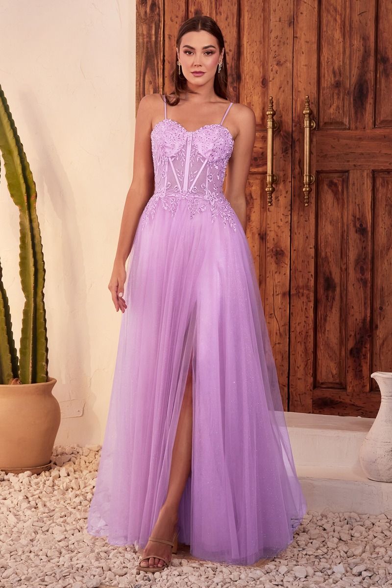 Vestido de Encaje y Ttul a Capas. (Varios Colores)