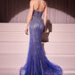 Vestido Corte Sirena Decorado sin Tirantes. (Varios Colores)