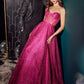 Vestido con Corsé y Glitter.