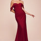 Vestido Con Hombros Estirados de Spandex (Varios Colores)
