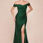Vestido Con Hombros Estirados de Spandex (Varios Colores)