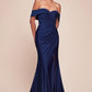 Vestido Con Hombros Estirados de Spandex (Varios Colores)