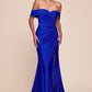 Vestido Con Hombros Estirados de Spandex (Varios Colores)