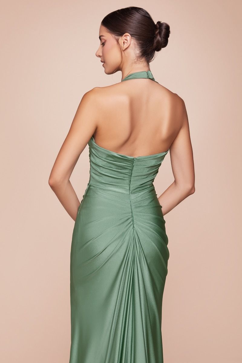 Vestido de Satén con Stetch Curvy. (Varios Colores)