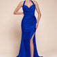 Vestido de Satén con Stetch Curvy. (Varios Colores)