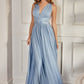 Vestido en línea A con Tirantes que pueden formar varios Estilos. (Varios Colores)