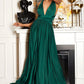 Vestido en línea A con Tirantes que pueden formar varios Estilos. (Varios Colores)