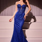 Vestido Sin Tirantes Decorados (Varios Colores)