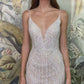 Vestido de novia sirena abalorios Color Off White.