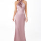 Vestido Corte Sirena con Tirantes Cruzados  (Varios Colores)