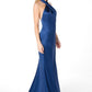 Vestido Corte Sirena con Tirantes Cruzados  (Varios Colores)