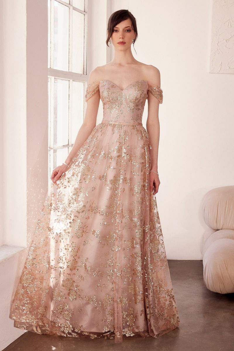 Vestido de Tul Bordado en Corte en A Escote de Corazón (Varios Colores)