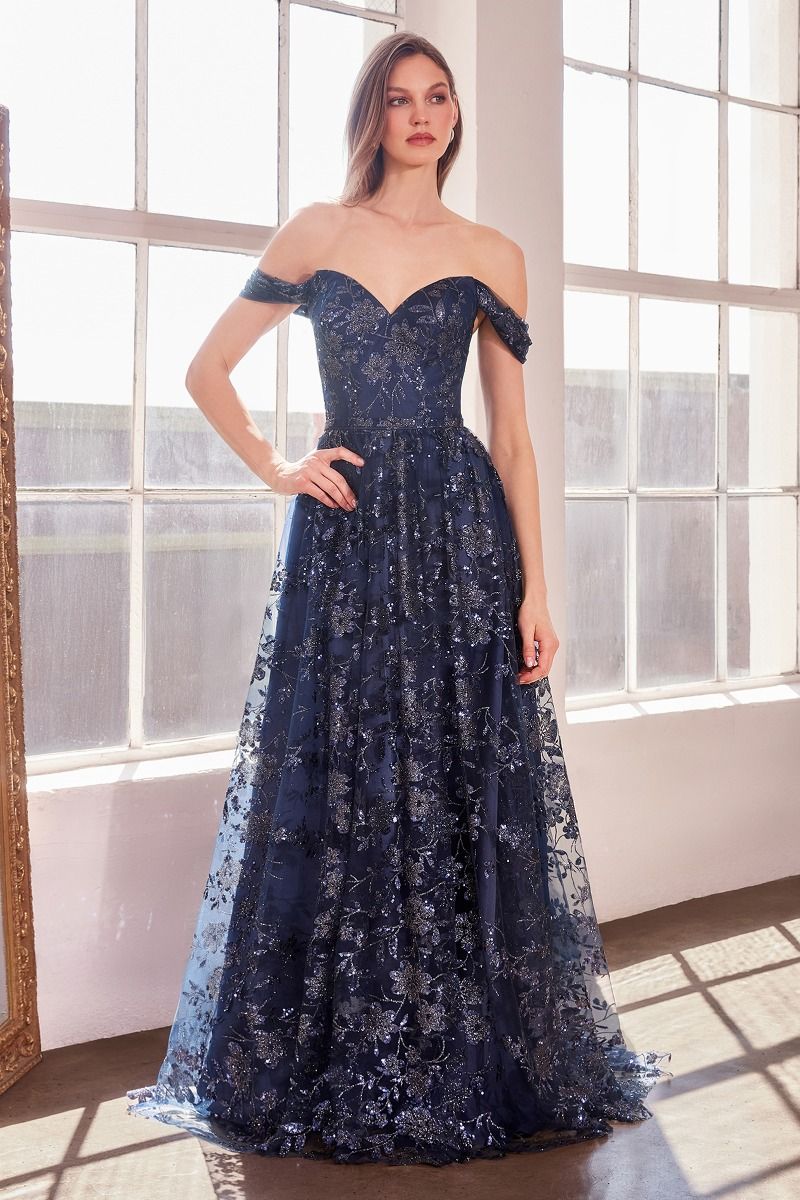 Vestido de Tul Bordado en Corte en A Escote de Corazón (Varios Colores)