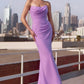 Vestido Dama de Honor en Corte Sirena  de Strapless (Varios Colores)