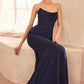 Vestido Dama de Honor en Corte Sirena  de Strapless (Varios Colores)