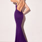 Vestido Corte de Sirena con detalle de cauda (Dos Colores)