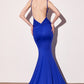 Vestido Corte de Sirena con detalle de cauda (Dos Colores)
