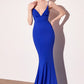Vestido Corte de Sirena con detalle de cauda (Dos Colores)