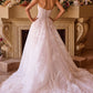 Vestido de Novia Bordado con Lentejuelas Tullip.